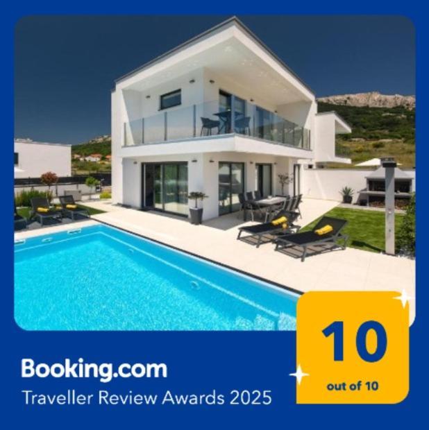 Villa Supernus With Heated Pool Башка Екстер'єр фото
